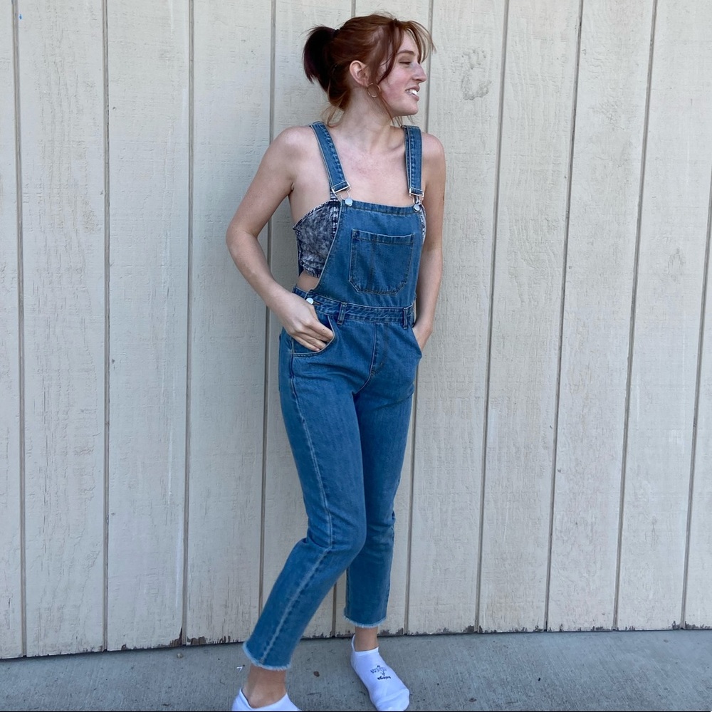 Brandy Melville denim overalls
